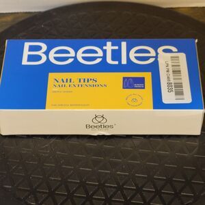 New, Open Box, Beetles Nail Tips - 500 pcs- 10 Sizes-Clear